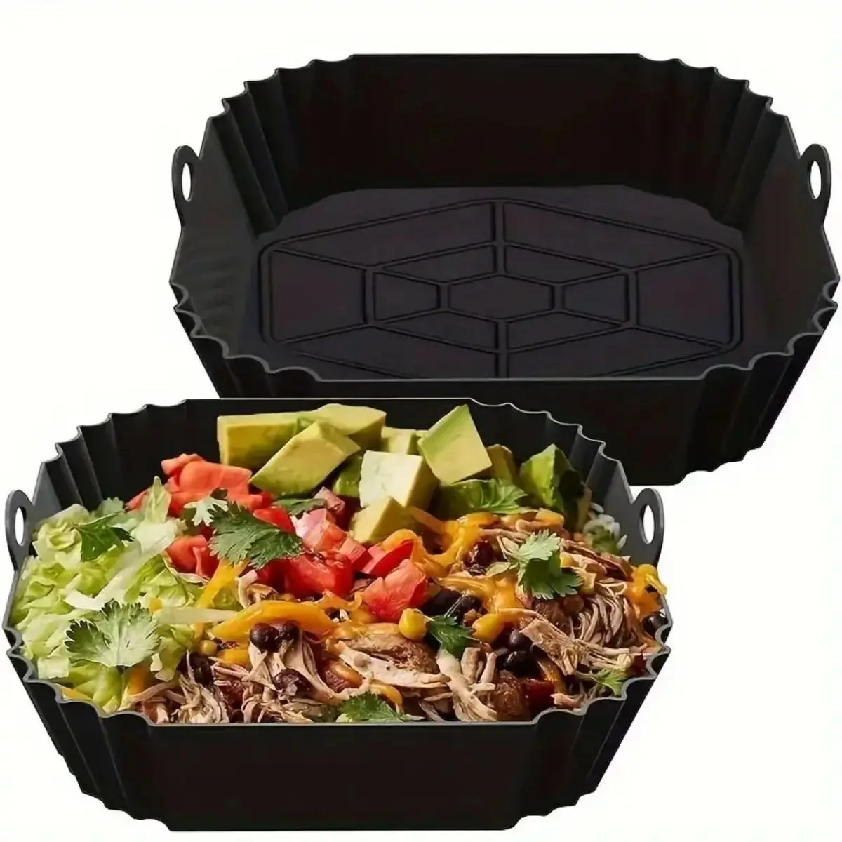 Reusable Air Fryer Silicone Po - Air Fryer Silicone Pot Liner 评论和价格